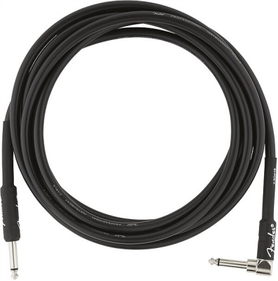 fender kabel professional 3m bk angled